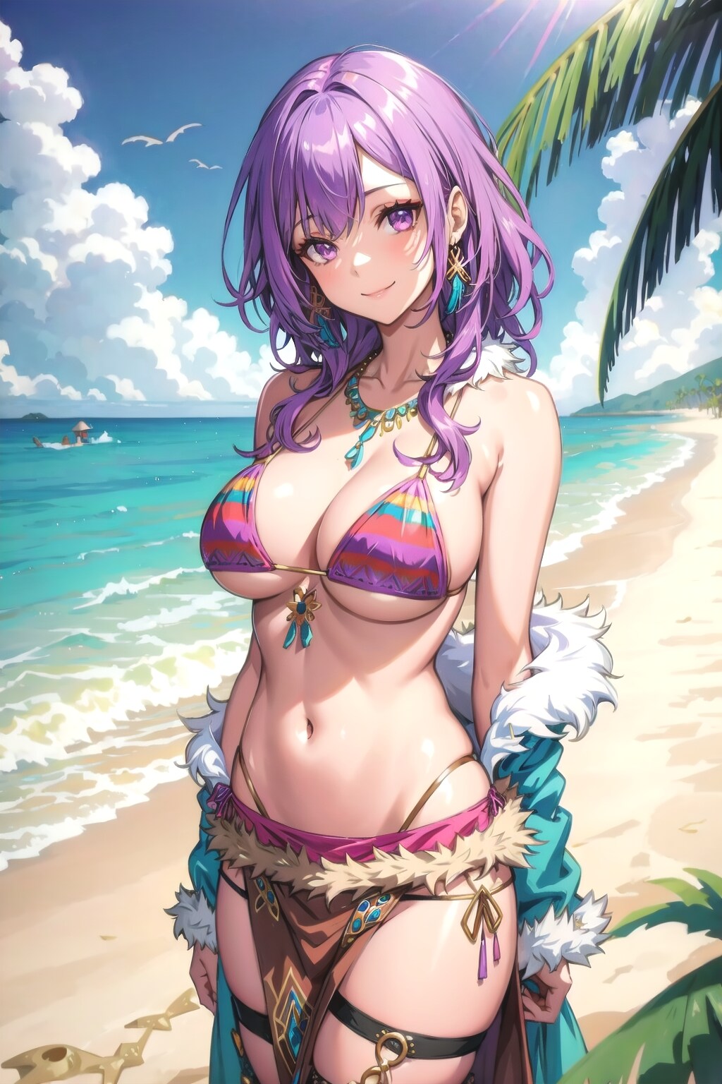 ツルヒメ(ボヘミアン風水着)