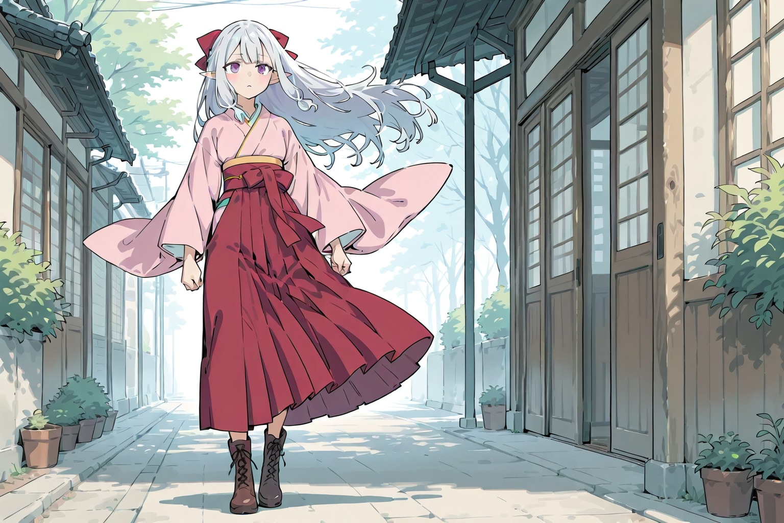 大正エルフ | の人気AIイラスト・グラビア