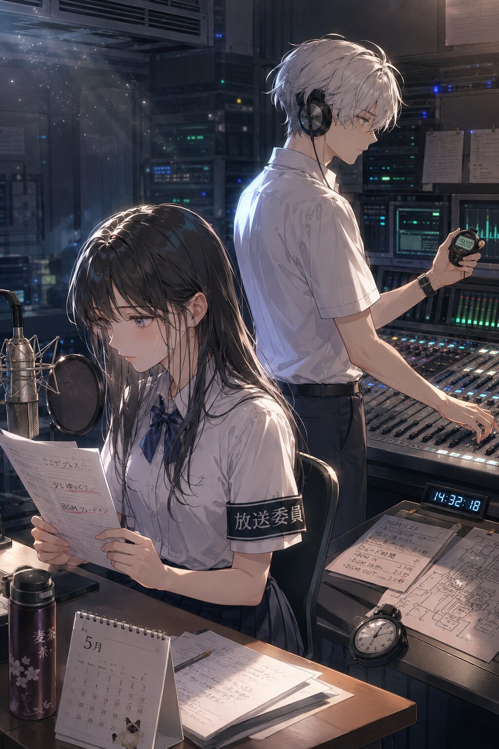 放送委員。ver波夷羅ねず