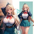 JKエルフ姫-設定画 3枚目