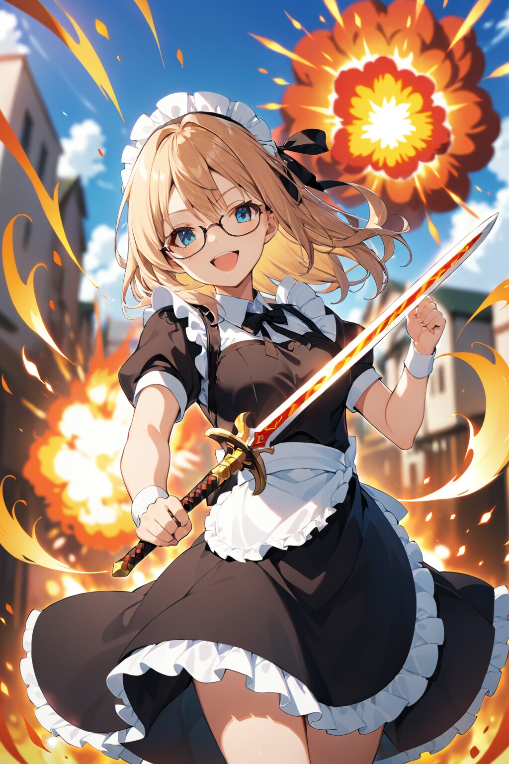 私に手を出すと爆破しちゃうよ