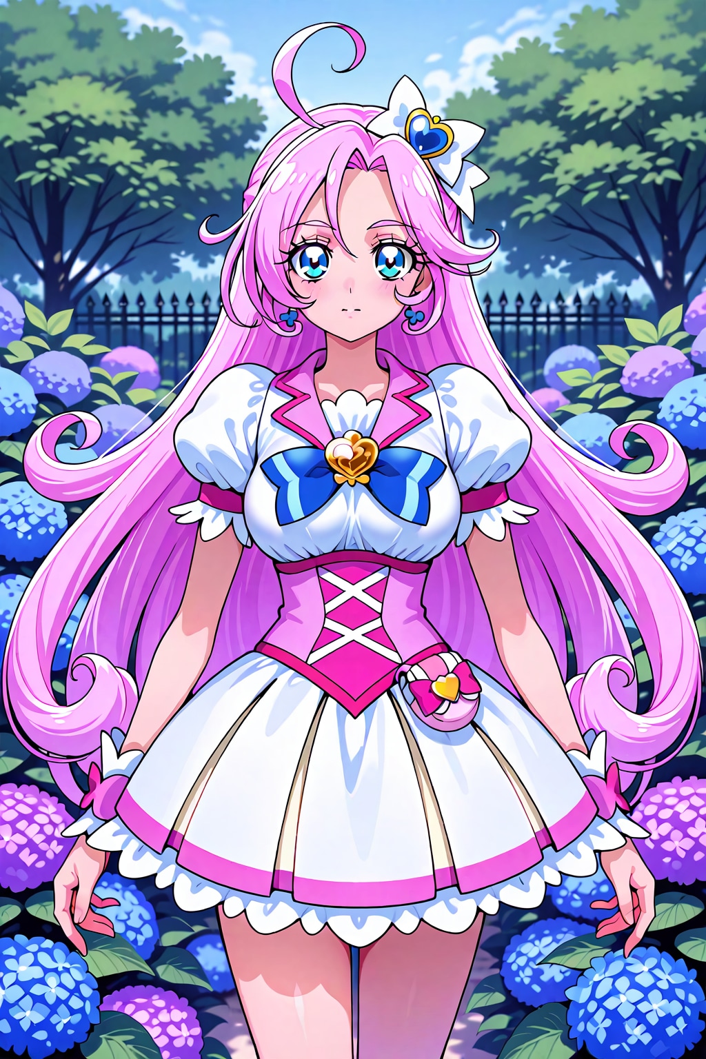 Cure Hydrangea紫陽花
