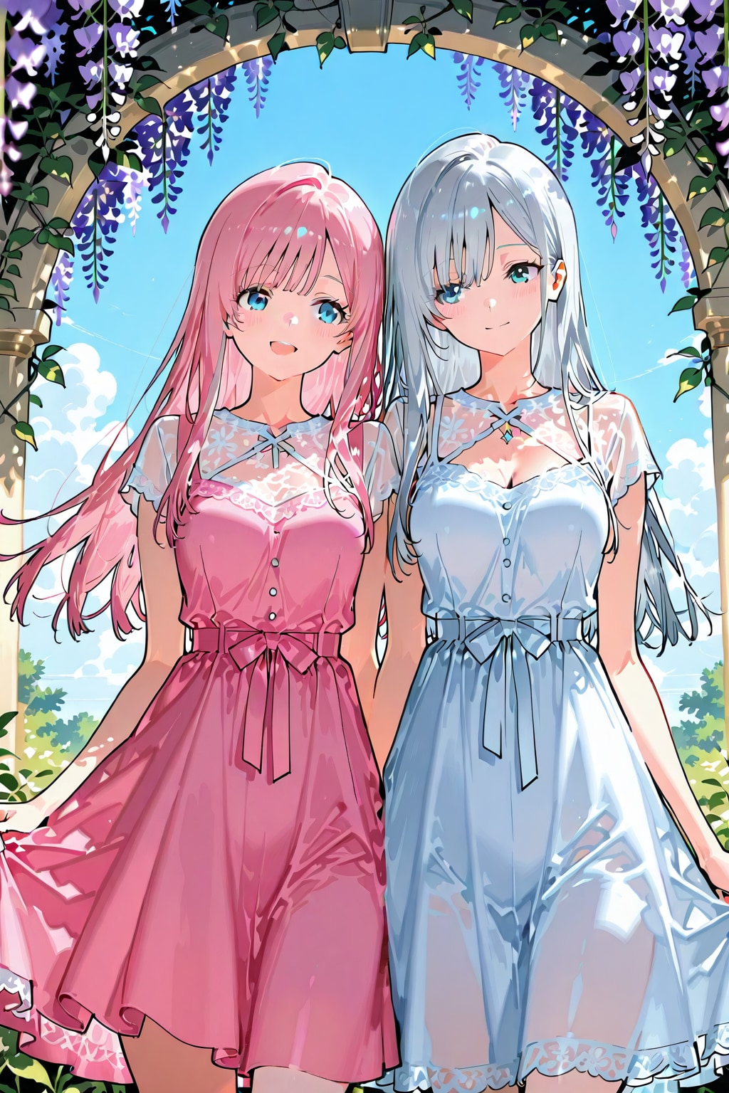 仲良し姉妹