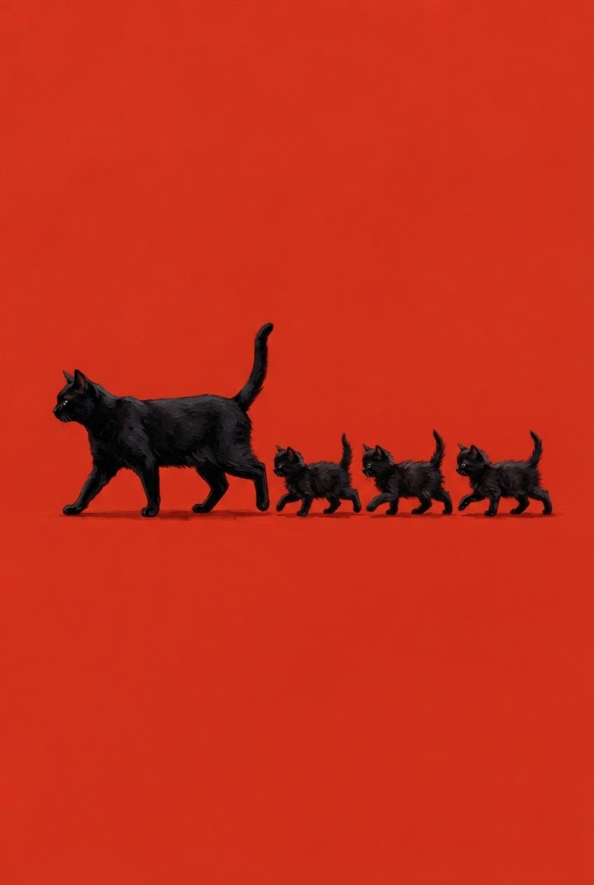 猫の親子 | の人気AIイラスト・グラビア