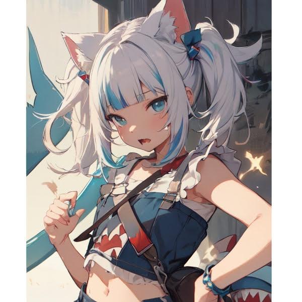 猫耳サメちゃん