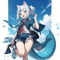 猫耳サメちゃん 5枚目