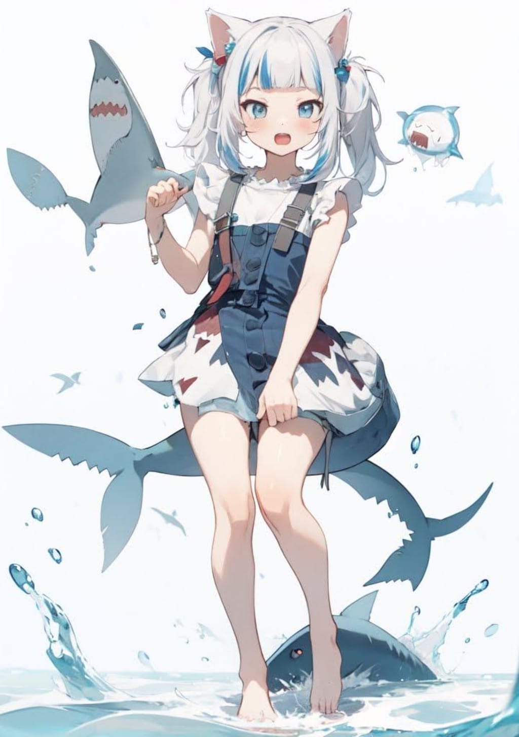 猫耳サメちゃん