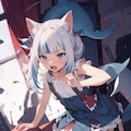 猫耳サメちゃん 2枚目