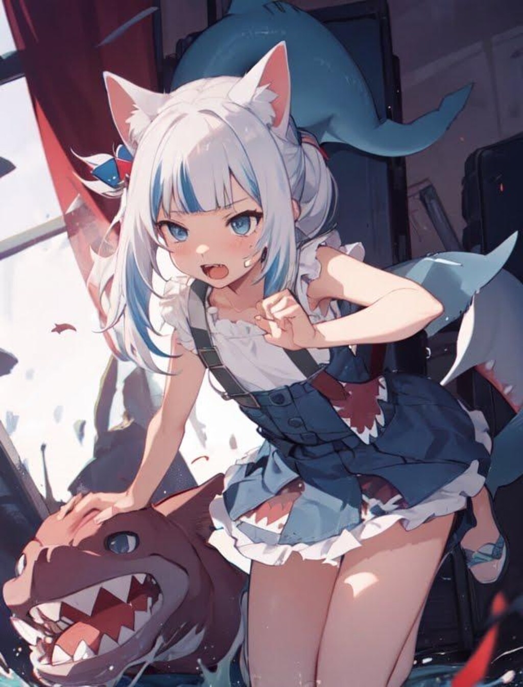 猫耳サメちゃん