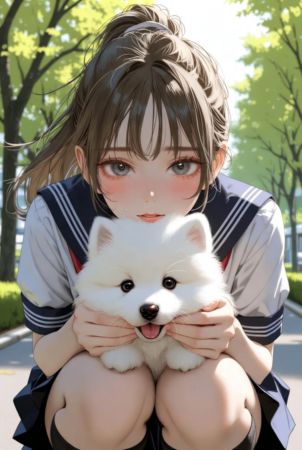 サモエド赤ちゃん
