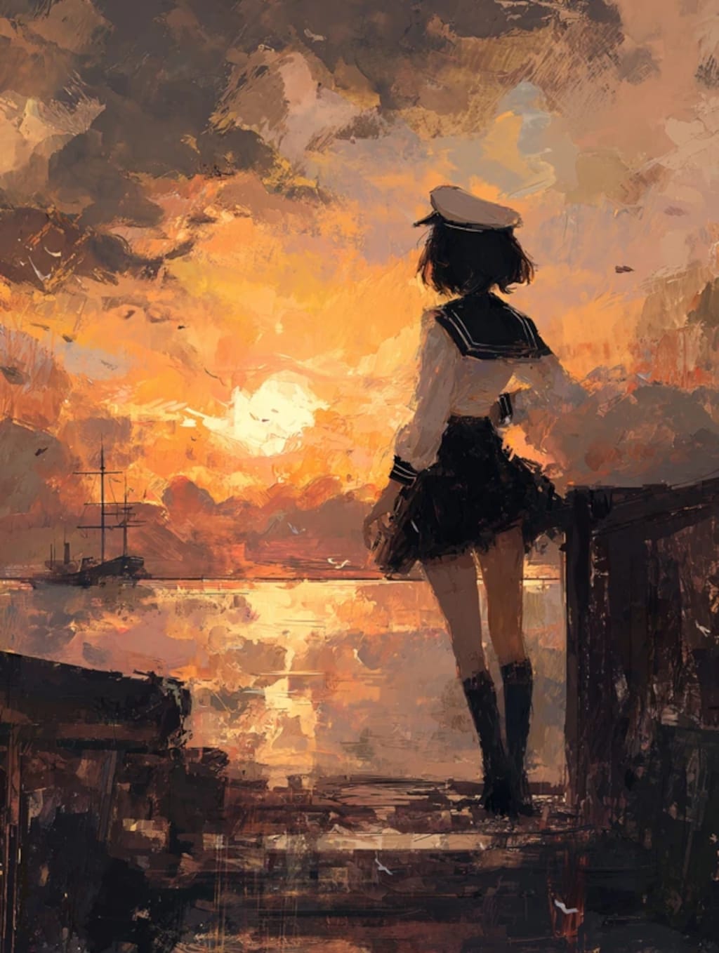 夕陽