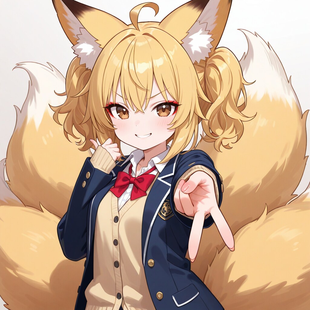 ギャルピース狐っ娘