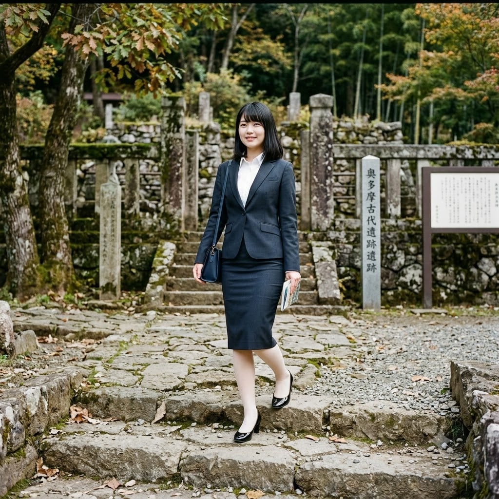 宙岩の社と周辺