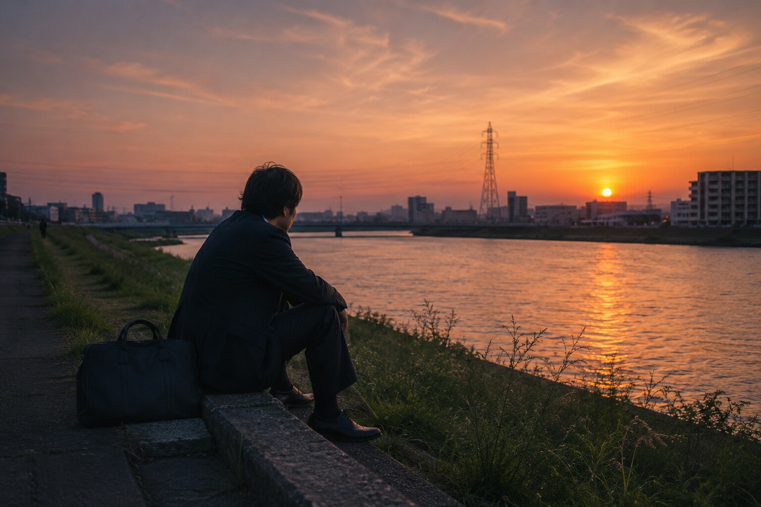 とにかくもう　会社や家にはかえりたくない～～