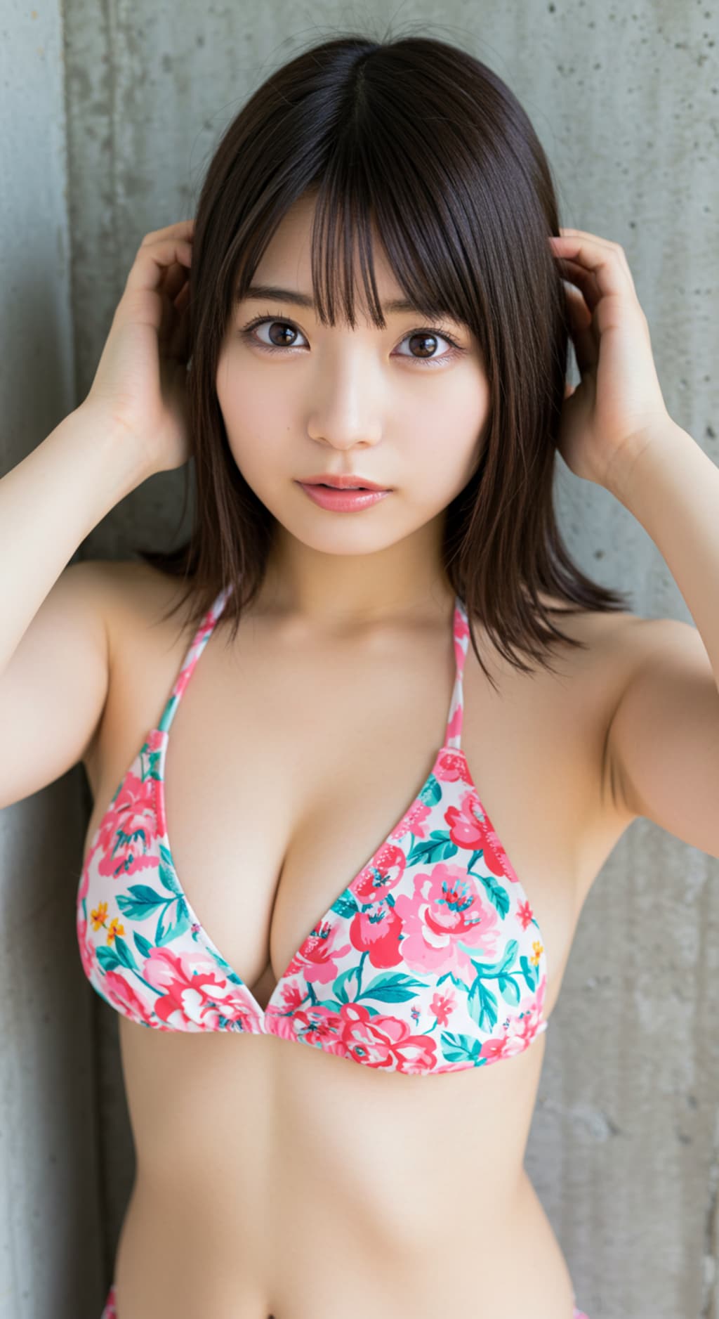 暑い日にはビキニさんで…。