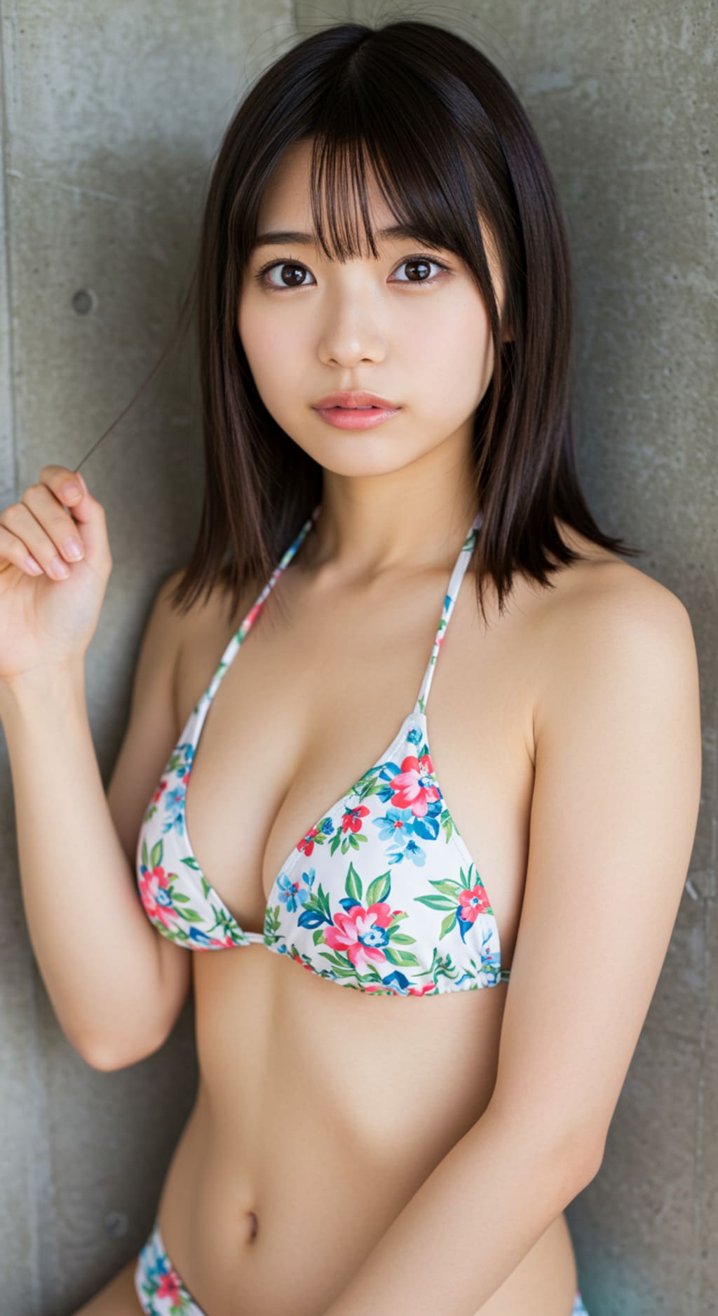 暑い日にはビキニさんで…。