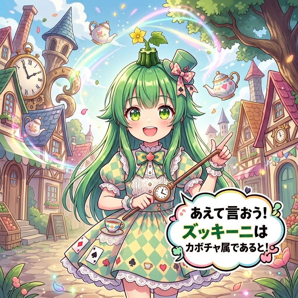 ズッキーニは実質カボチャ！ | の人気AIイラスト・グラビア