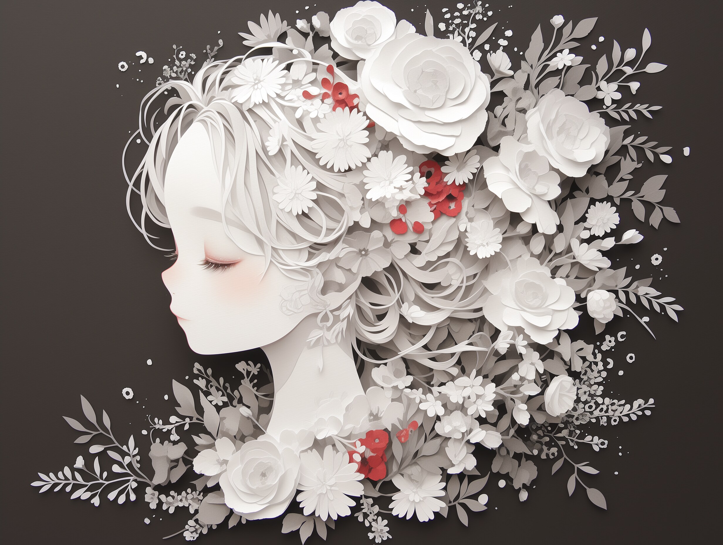 切り絵 | の人気AIイラスト・グラビア