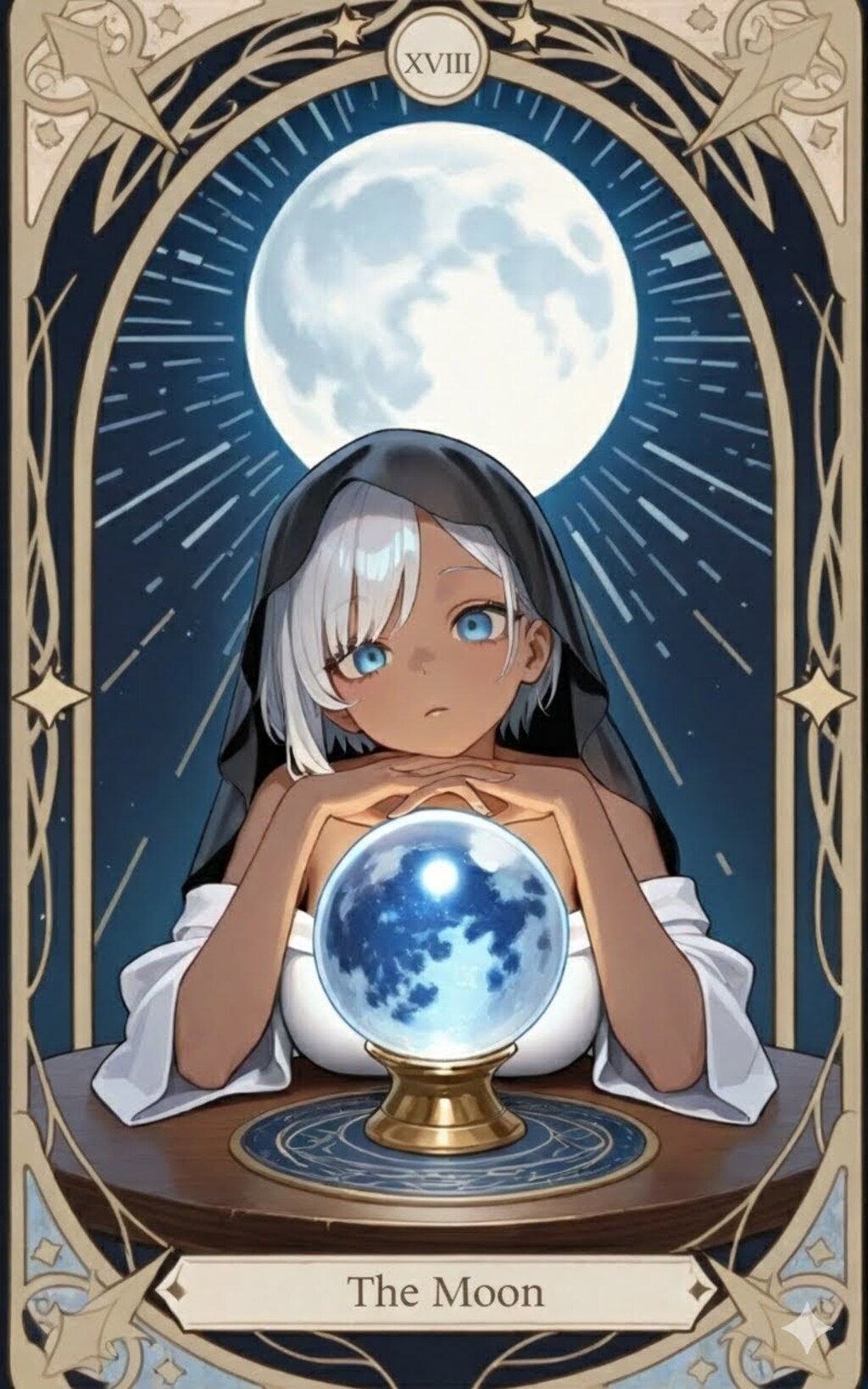 ウチの娘タロット【月】