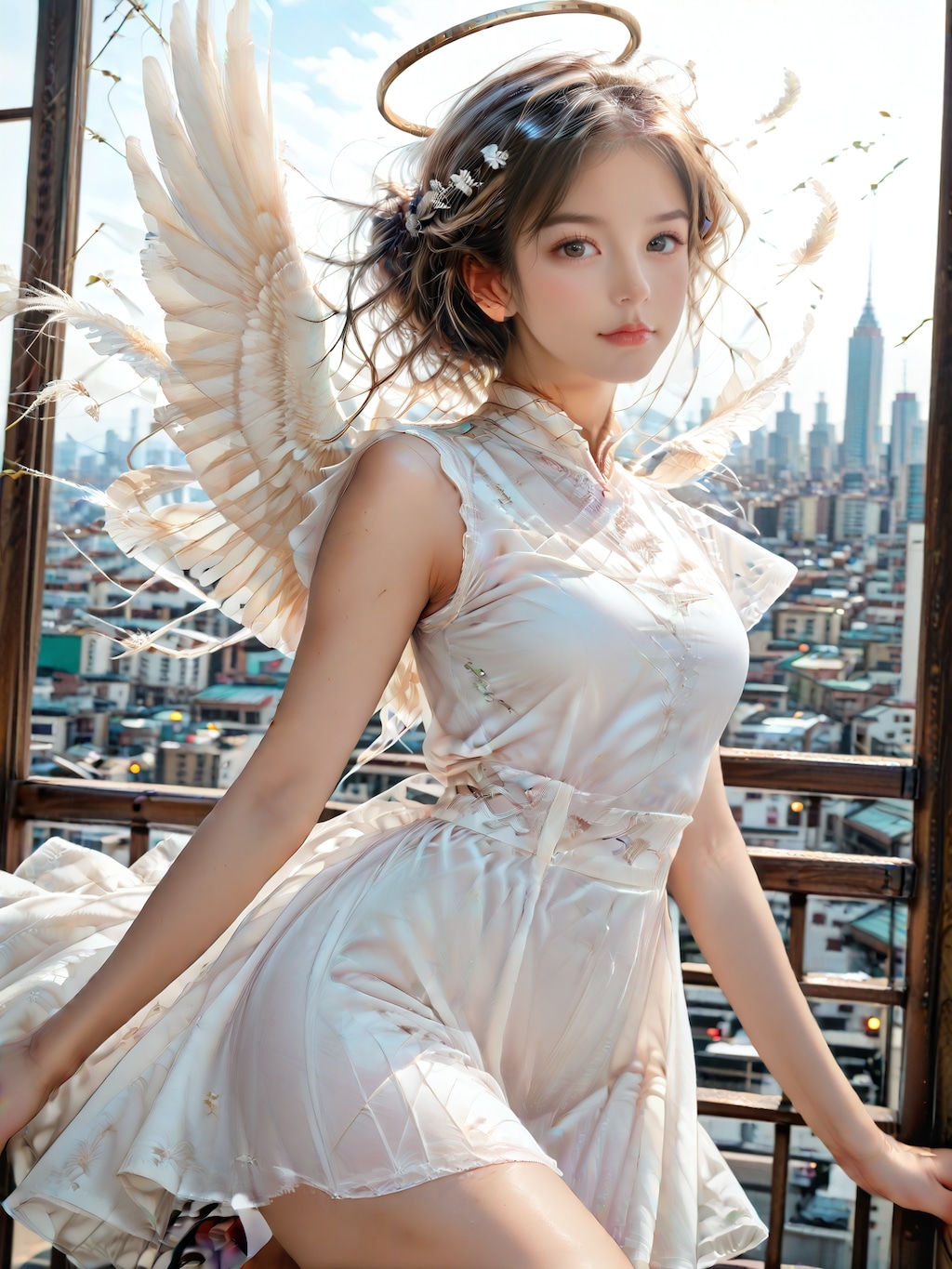 都会に舞い降りた天使