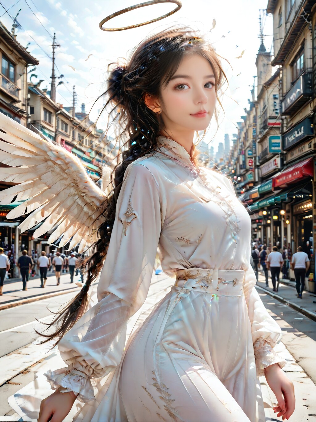 都会に舞い降りた天使