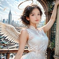 都会に舞い降りた天使 2枚目