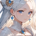 銀髪碧眼の王女 2枚目