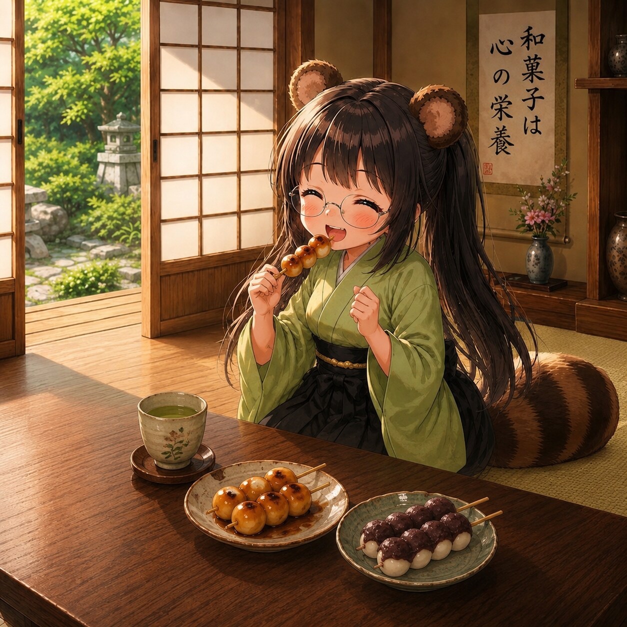 和菓子は心の栄養 | の人気AIイラスト・グラビア