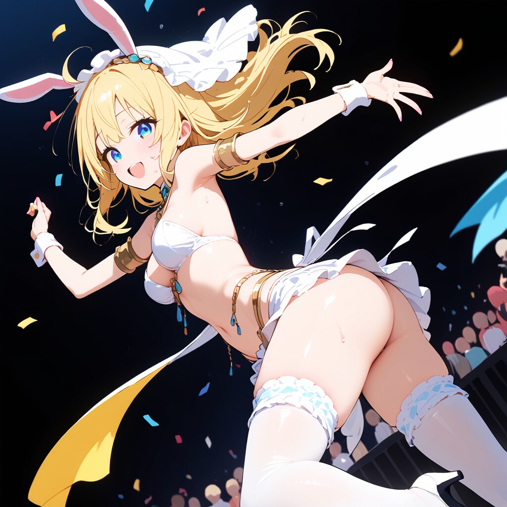 はいてないうさみみダンサー