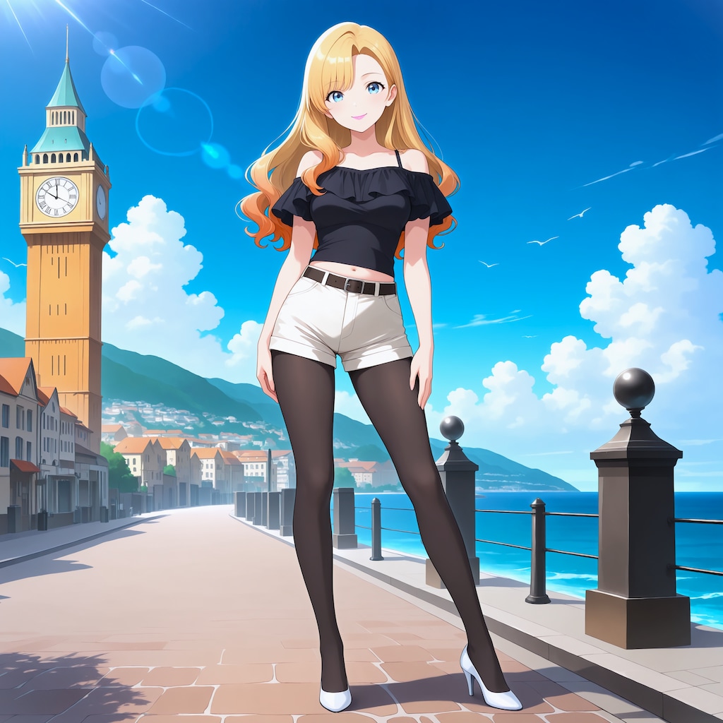 金髪美人はもっと楽しいんですよね！