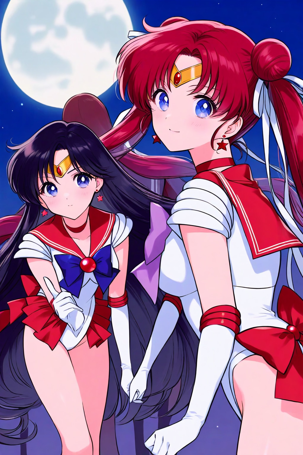 セーラーマーズと謎のセーラー戦士