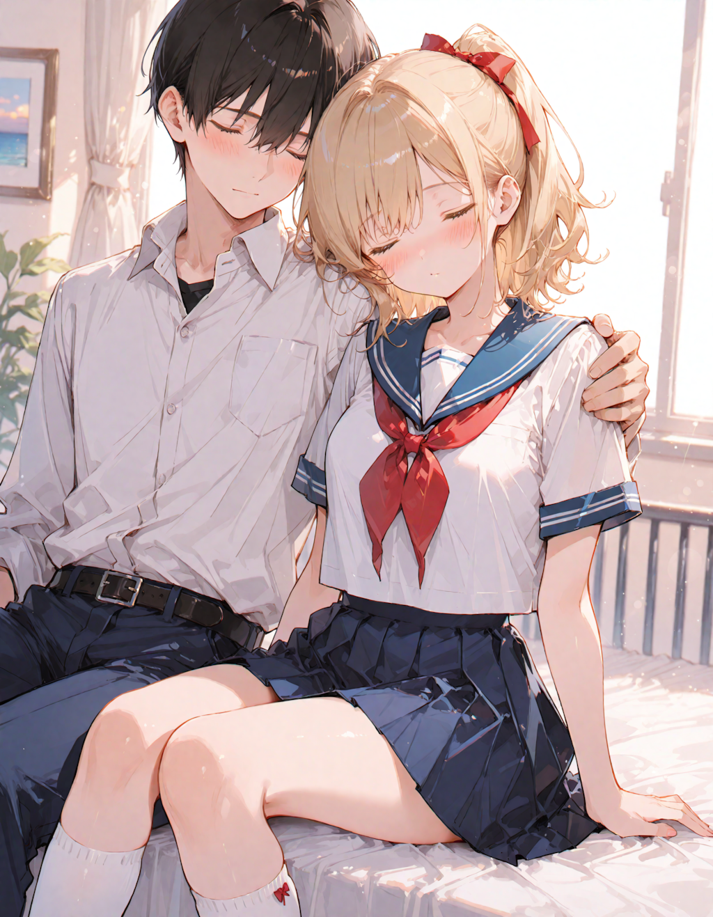 彼女の部屋へ
