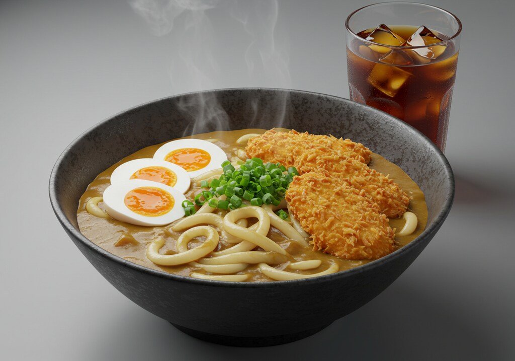 摩訶不思議食堂のカレーうどん