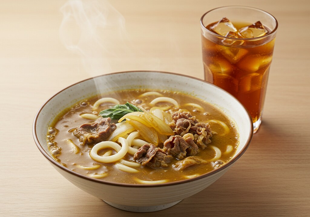 摩訶不思議食堂のカレーうどん