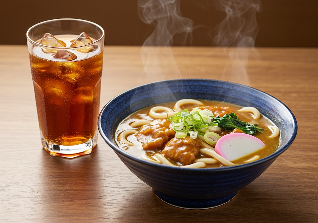 摩訶不思議食堂のカレーうどん