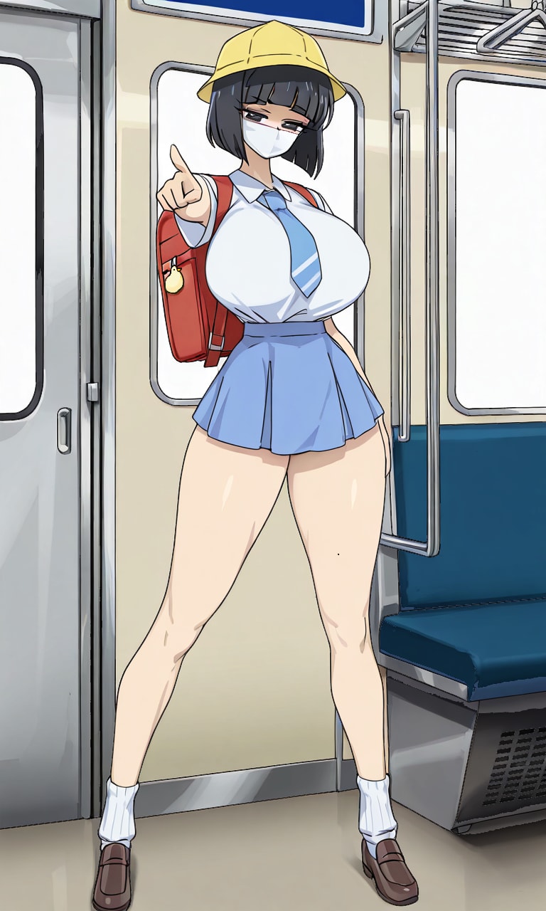女児のコスプレをするミオリちゃん