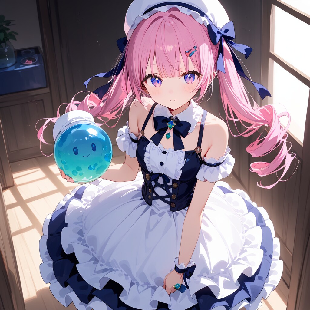 モンスター？とメイドちゃん