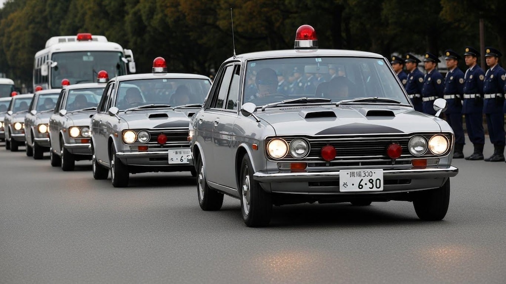 ブルーバードパトロールカー