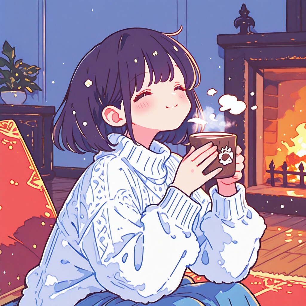 まったりとココアでも