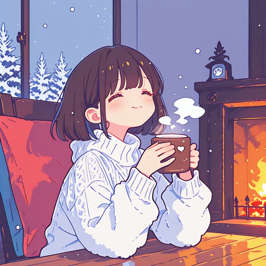 まったりとココアでも