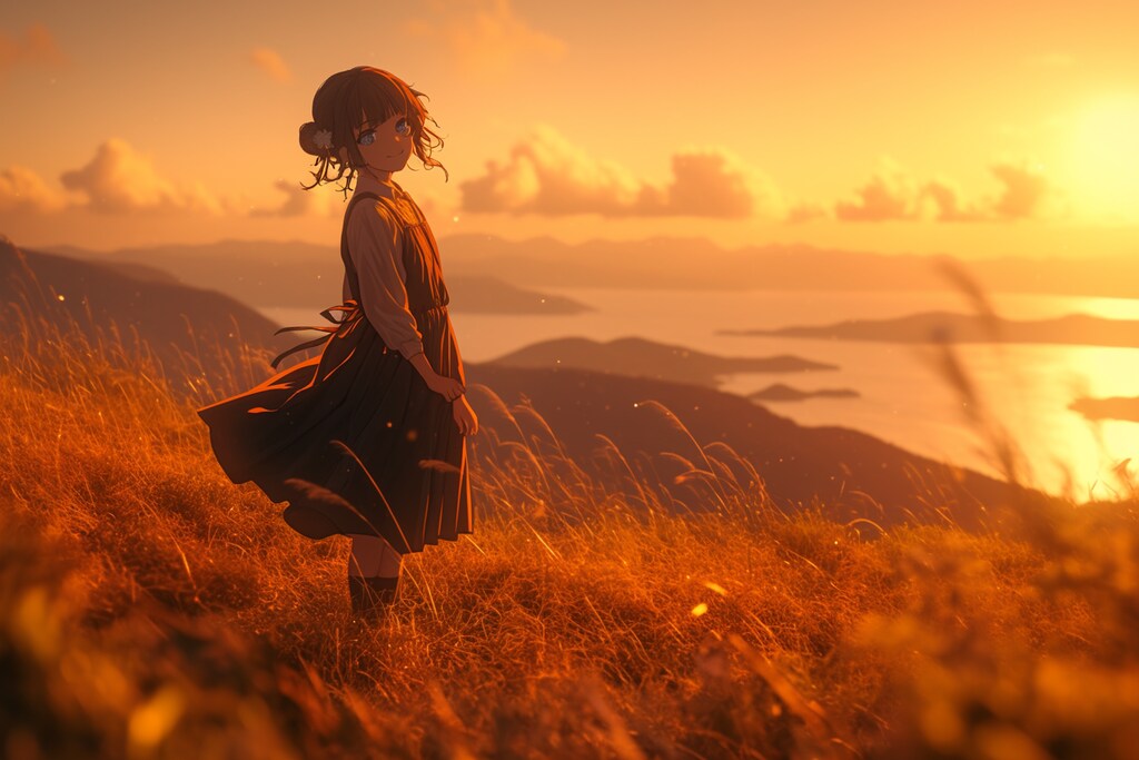 夕暮れのおだんごちゃん🍡✨09