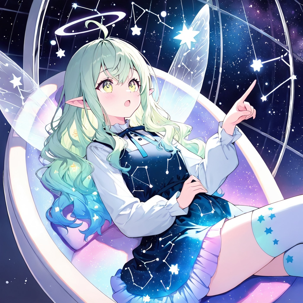 天体観測 | の人気AIイラスト・グラビア