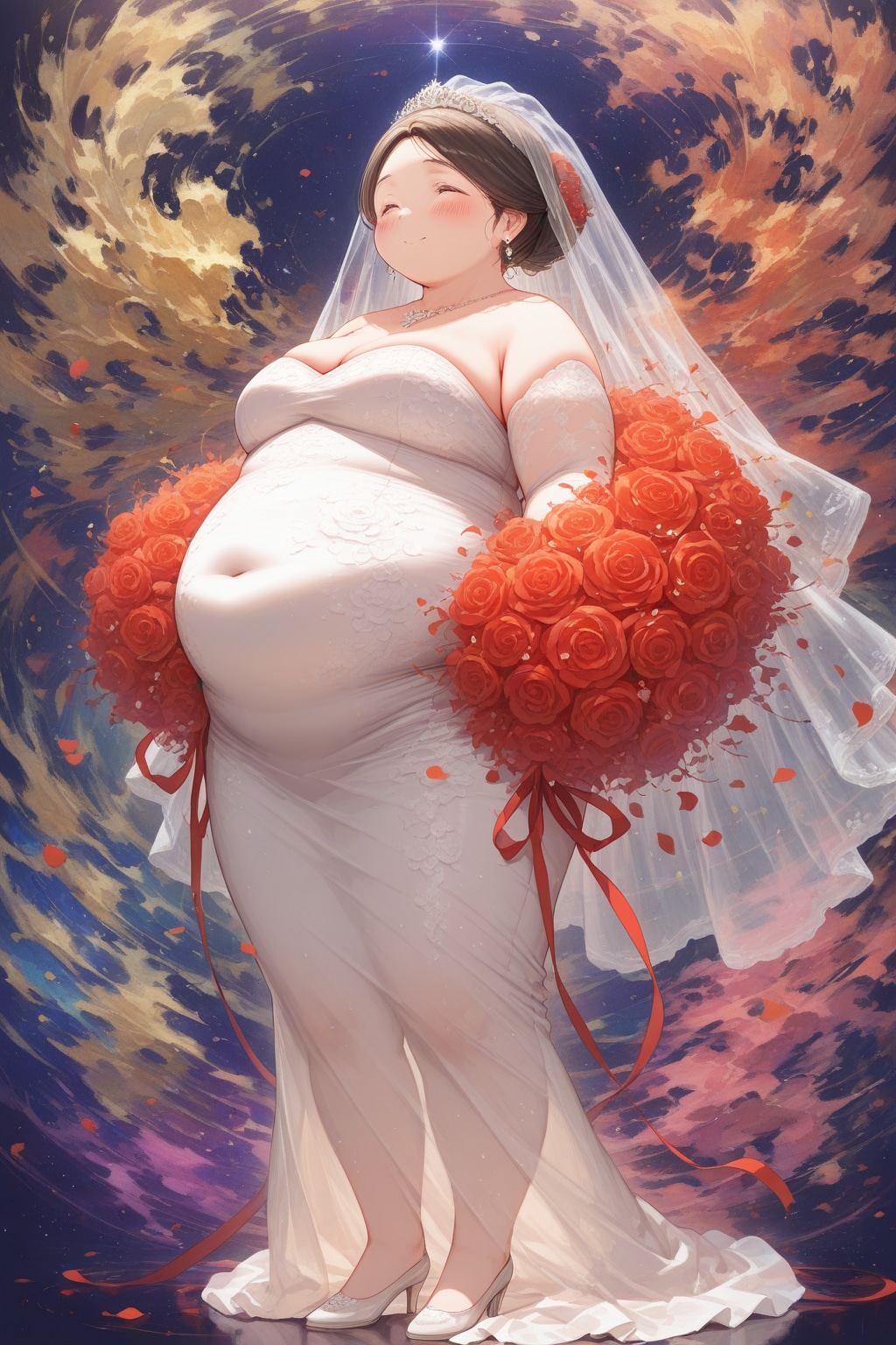 アートな花嫁