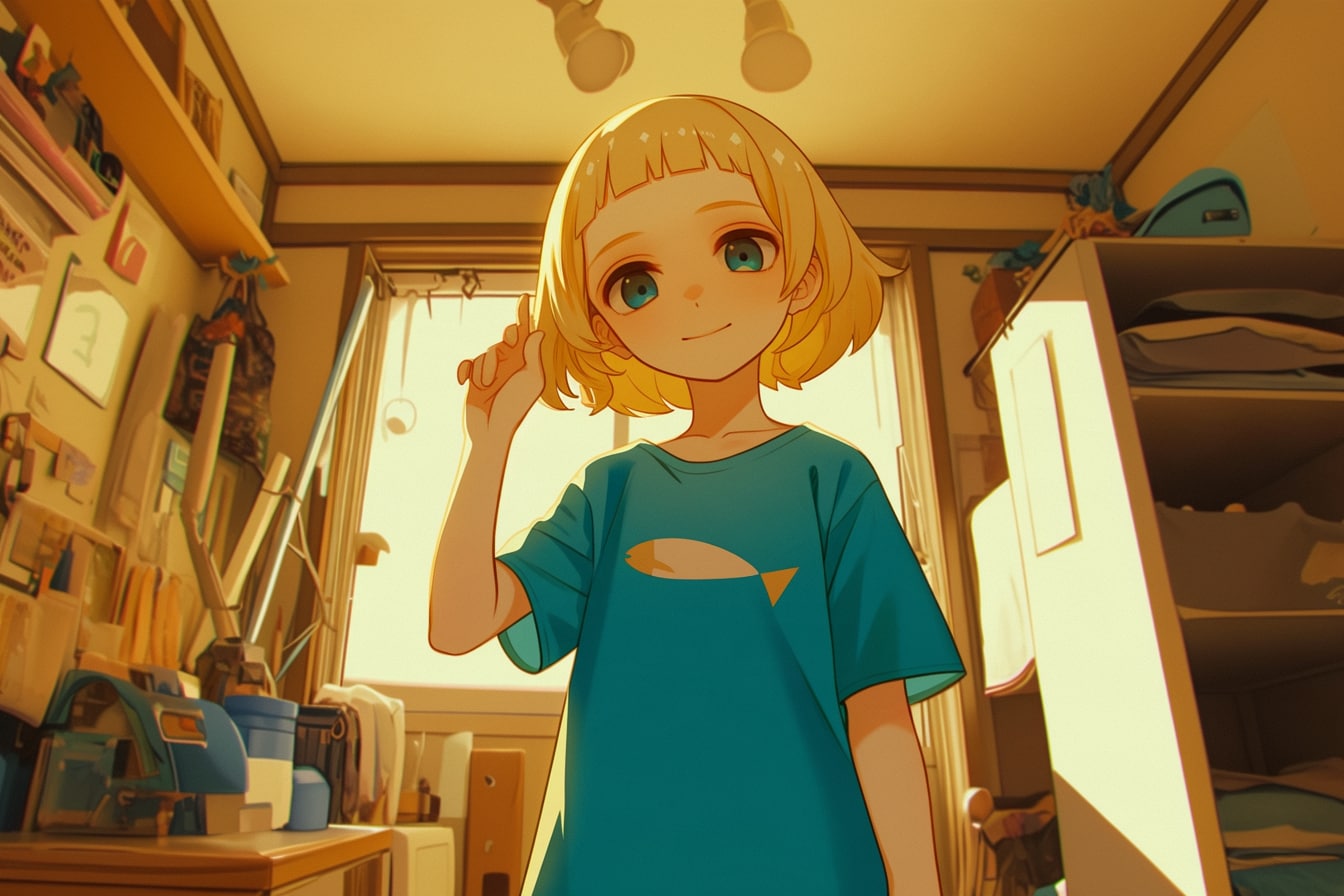 マッシュカットの子✨158 | の人気AIイラスト・グラビア