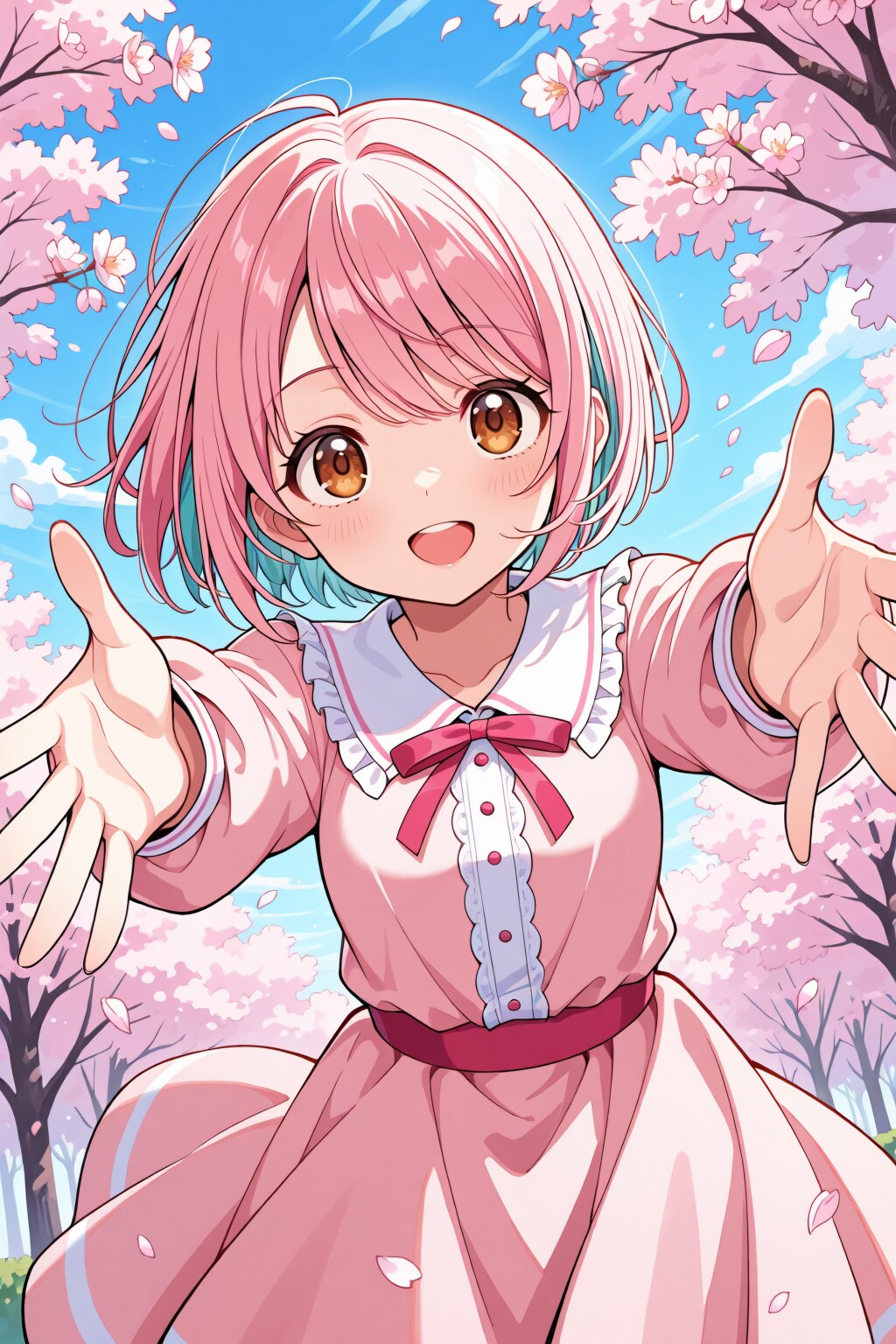 桃色ガーリー | の人気AIイラスト・グラビア