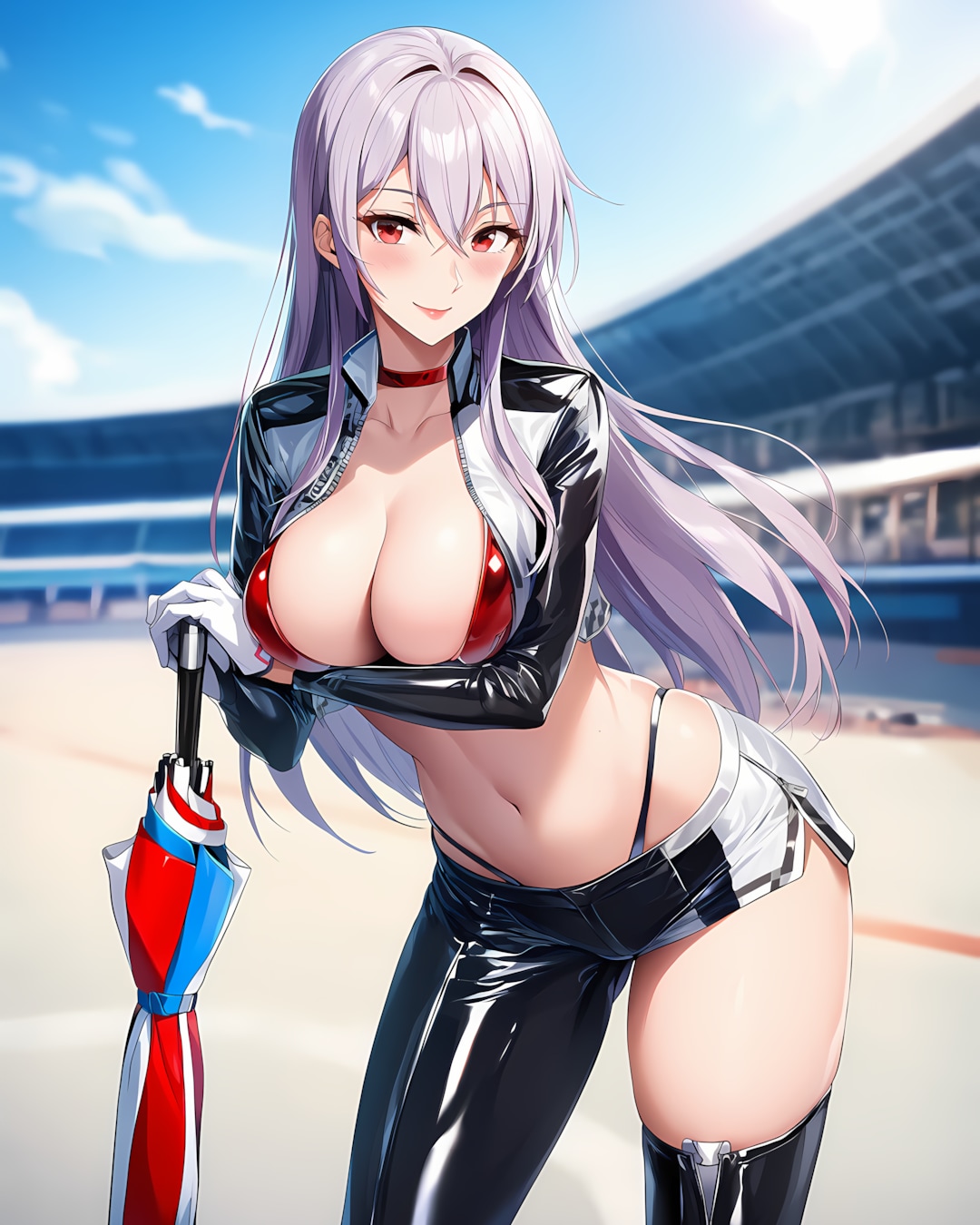 🏁クールな黒のRQミレナさん🖤SuperGT予選