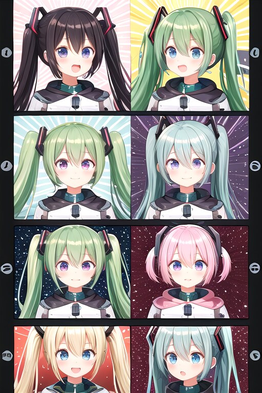 4コマまんが風 | の人気AIイラスト・グラビア