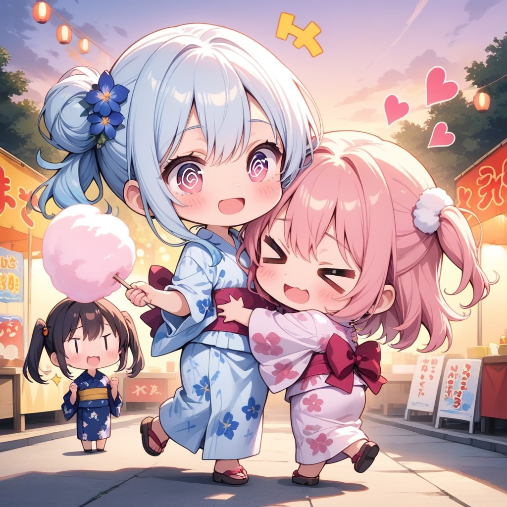 仲良しちゃんの夏祭り
