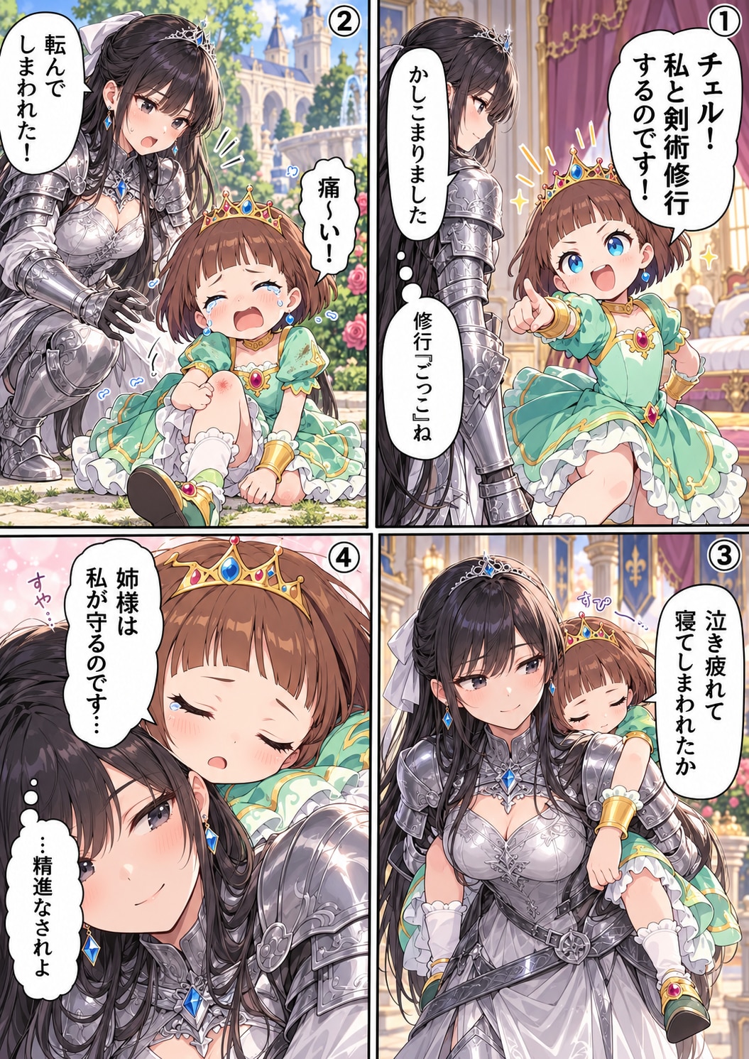 いもうと姫様の修行 | の人気AIイラスト・グラビア