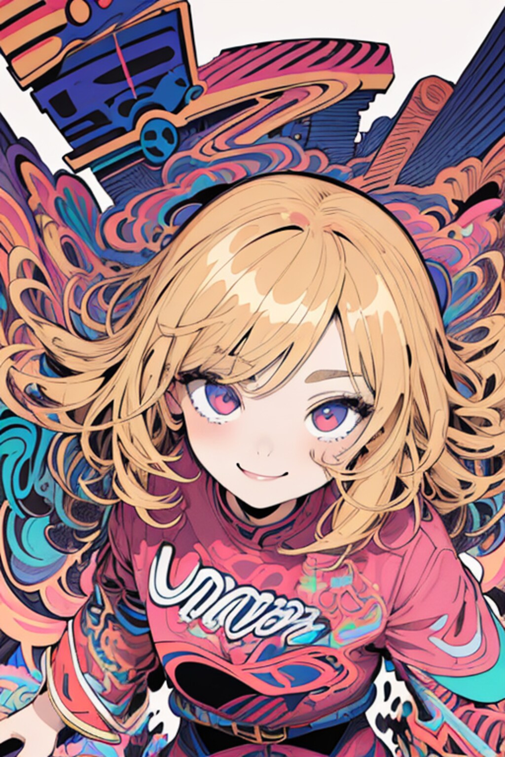 ブロンドかわいい女の子